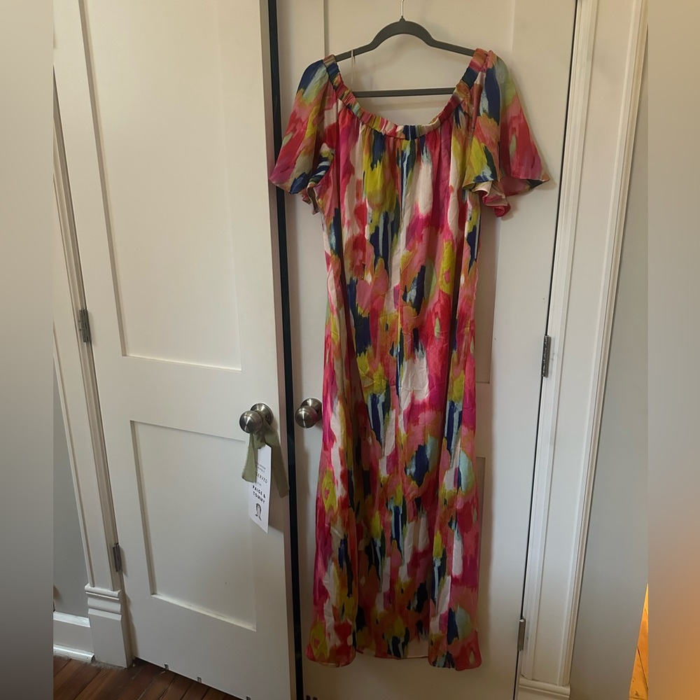 Trina Turk Off the Shoulder Maxi